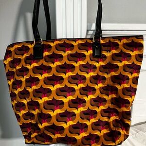 Vera Bradley “the sultan” pattern tote bag